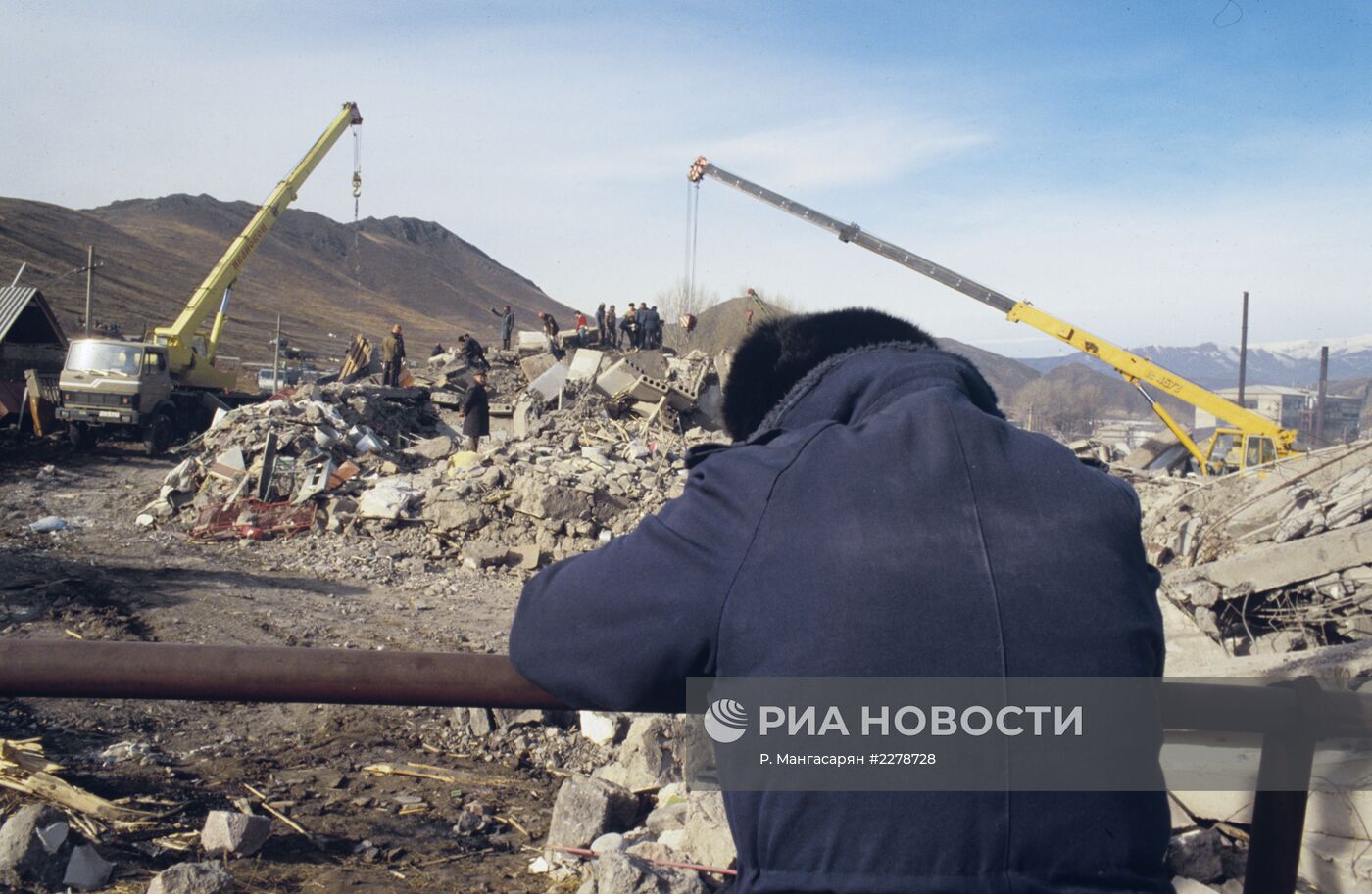 Последствия землетрясения в Армении