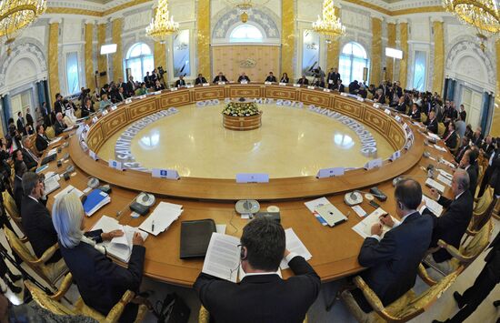 Второе рабочее заседание участников саммита "Группы двадцати"