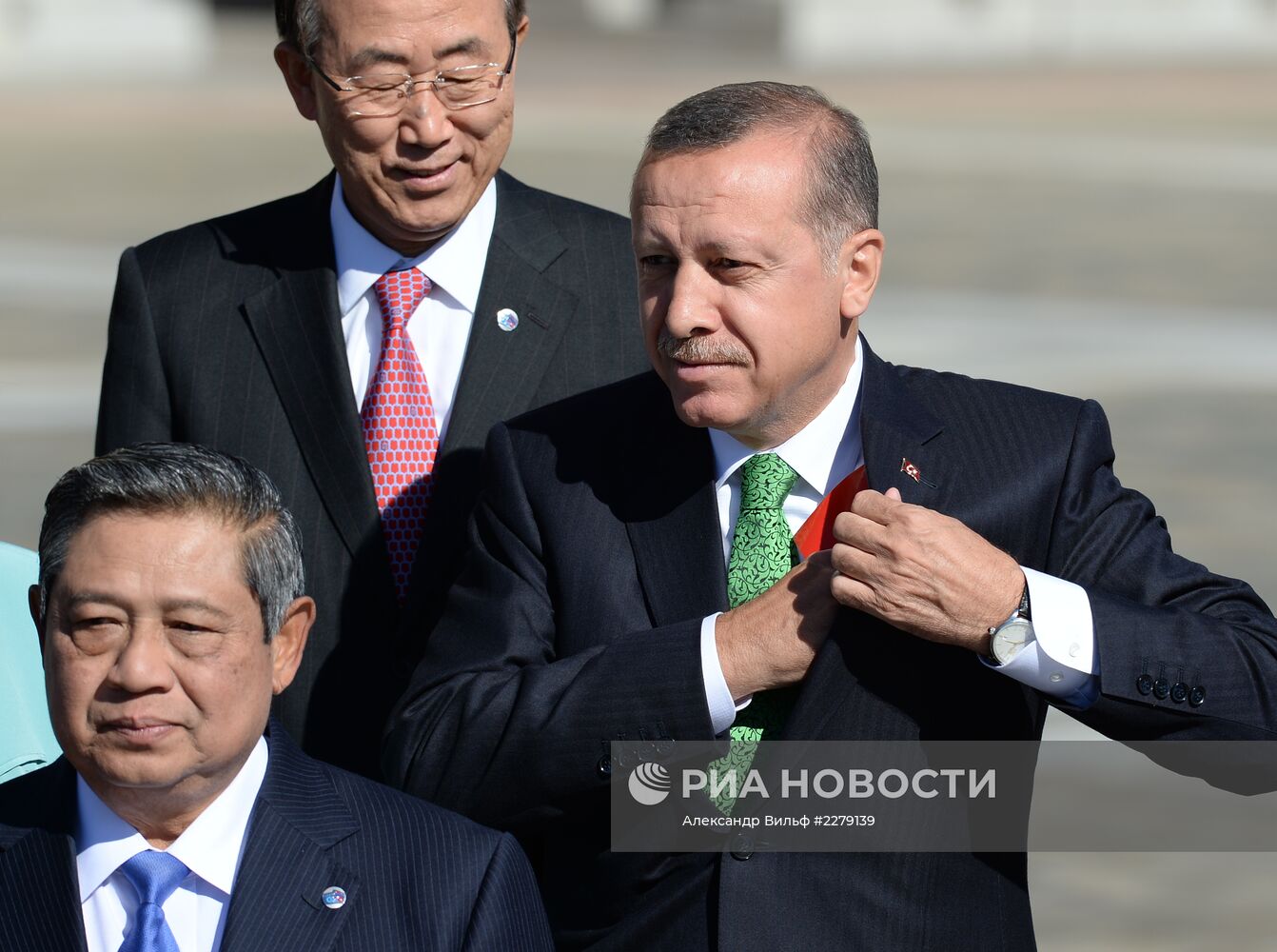 Официальное фотографирование участников саммита G20