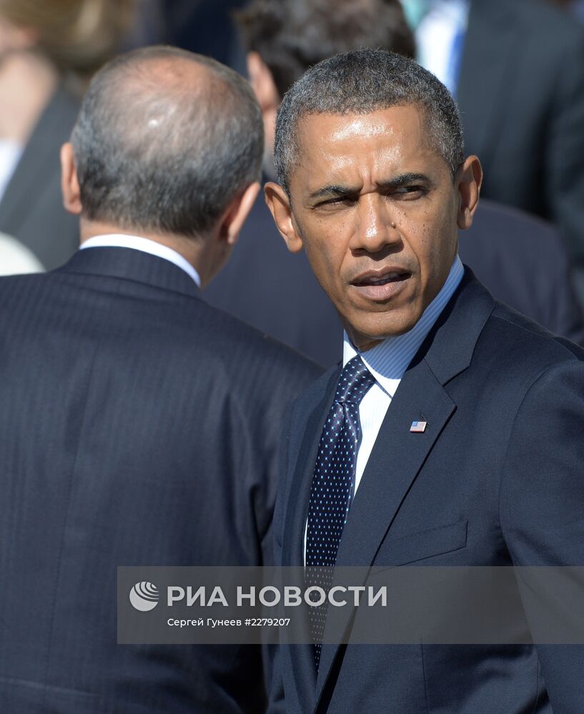 Официальное фотографирование участников саммита G20