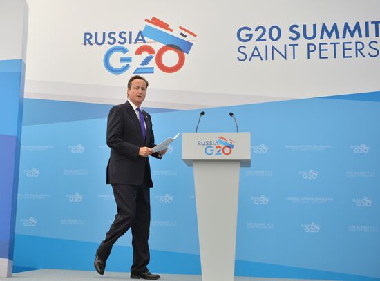 Брифинги участников саммита "Группы двадцати"