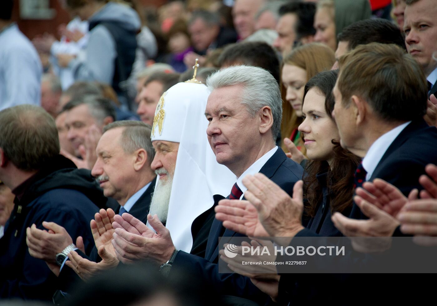 Торжественная церемония открытия Дня города на Красной площади