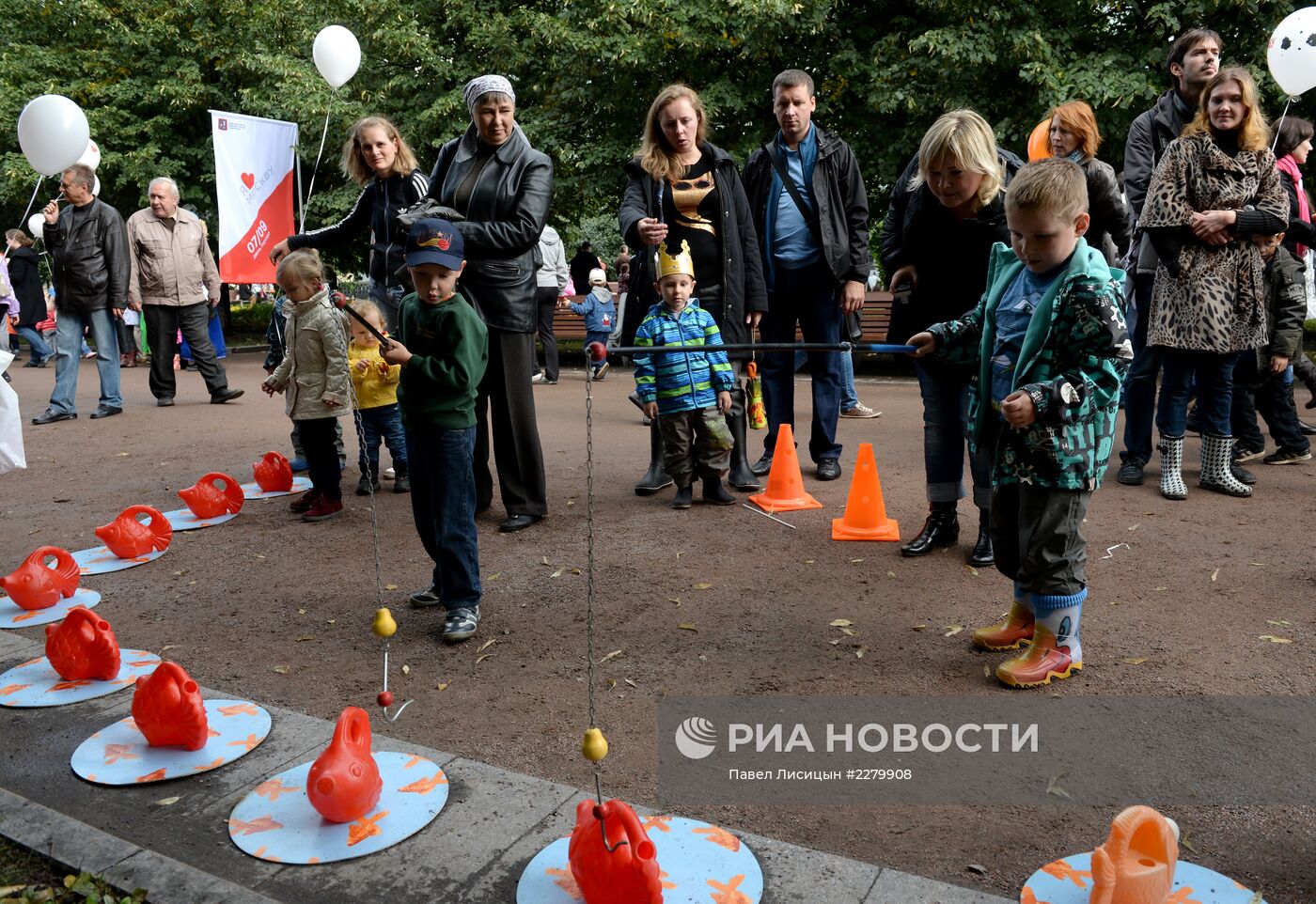 Празднование Дня города на бульварах столицы