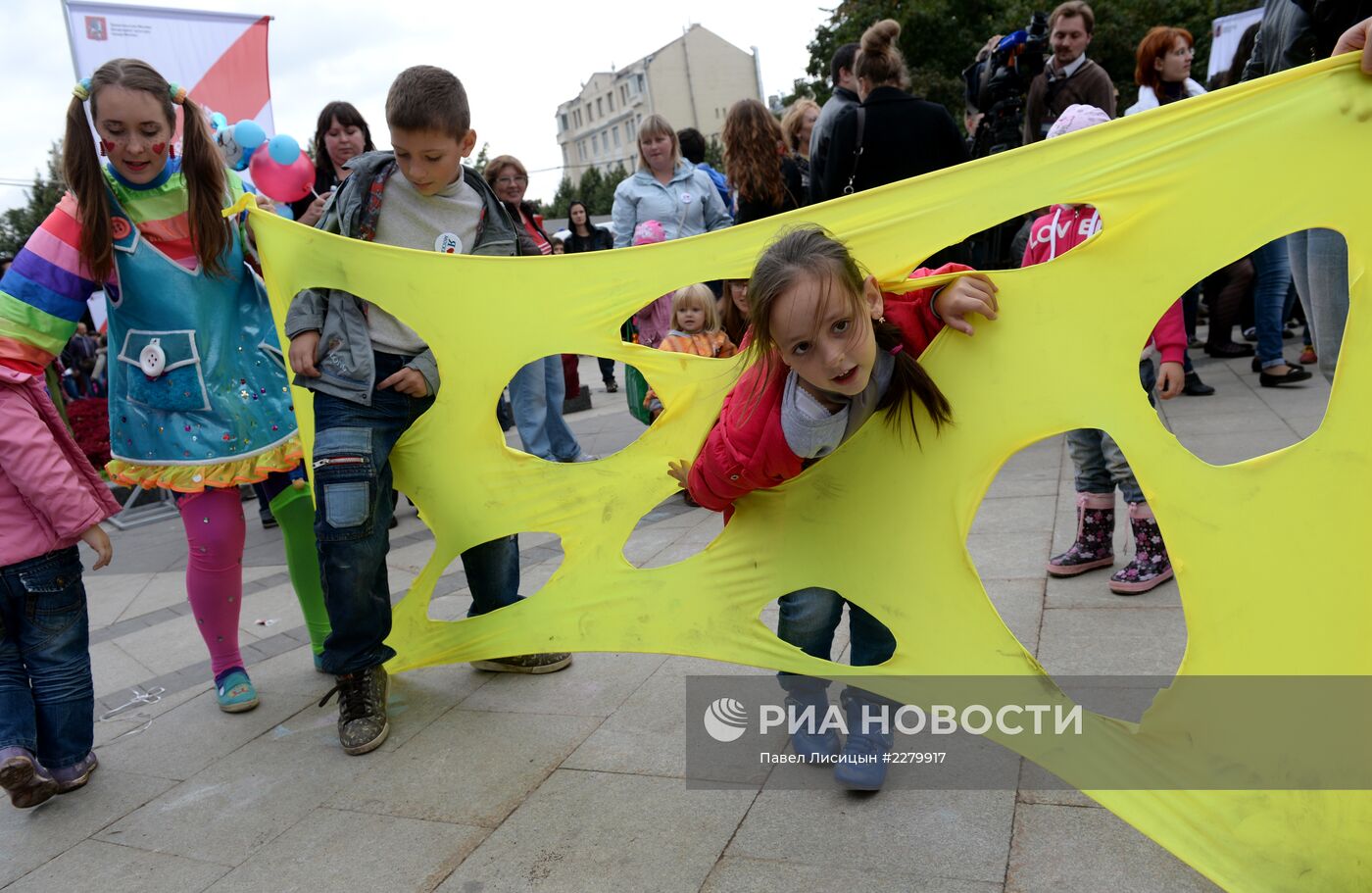 Празднование Дня города на бульварах столицы