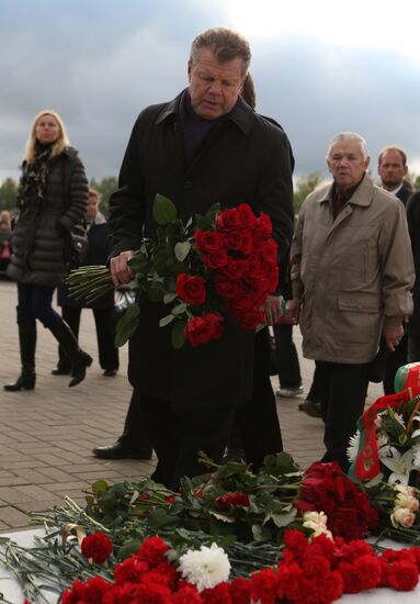 Мероприятия в память о трагедии ярославского "Локомотива"