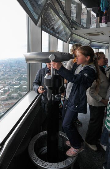 Останкинская башня открылась для экскурсий после реконструкции