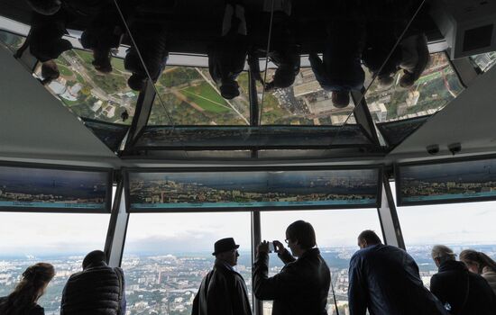 Останкинская башня открылась для экскурсий после реконструкции