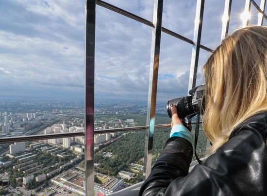 Останкинская башня открылась для экскурсий после реконструкции