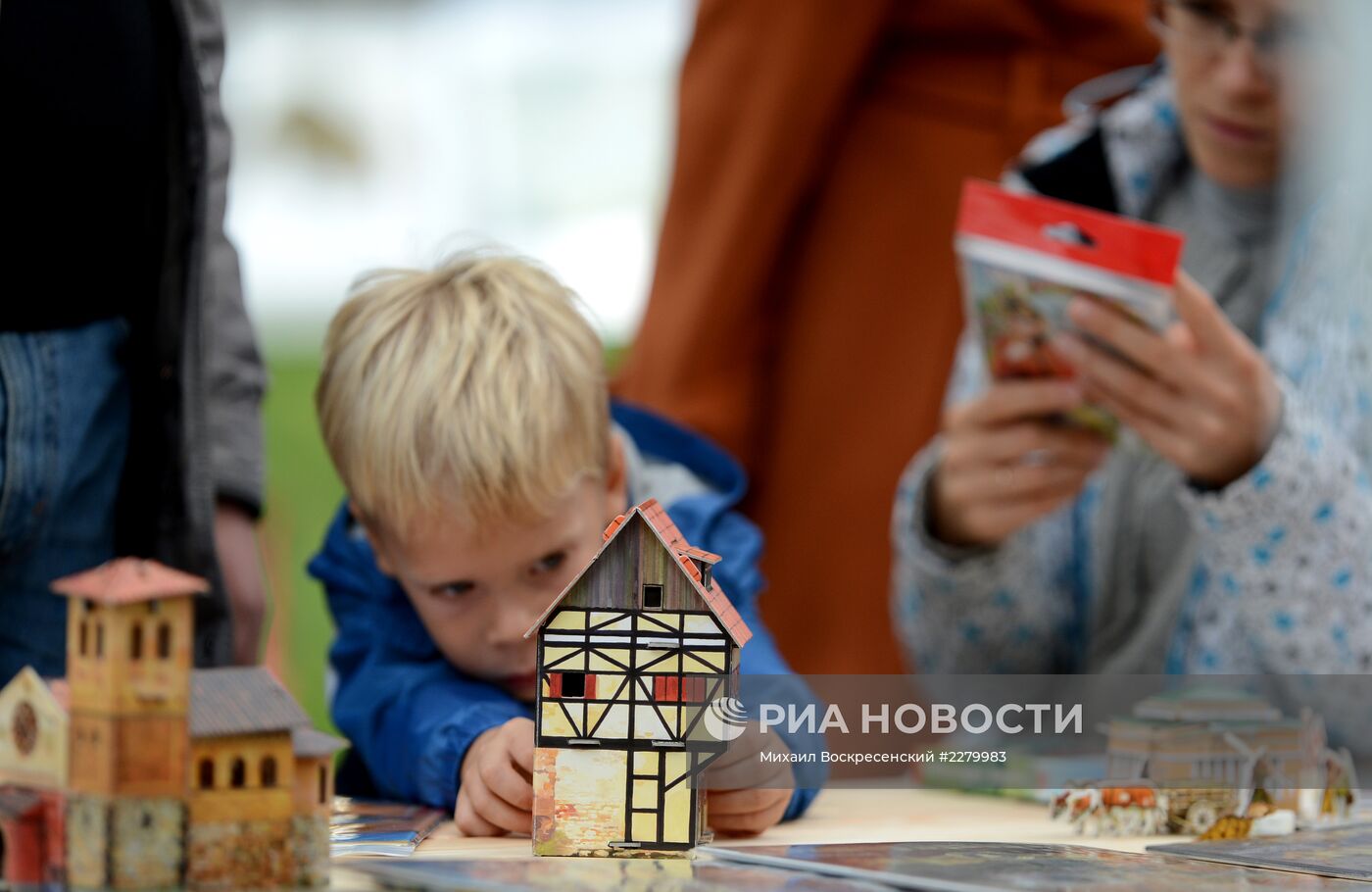 Празднование Дня города на бульварах столицы