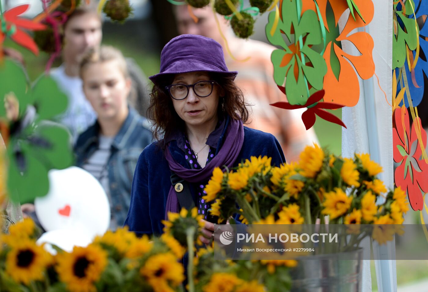 Празднование Дня города на бульварах столицы