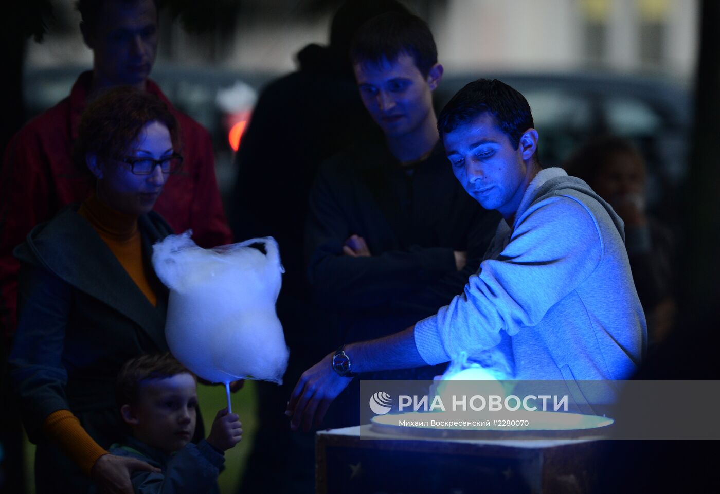 Празднование Дня города на бульварах столицы