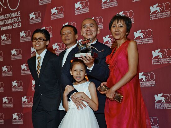 Закрытие 70-го Венецианского кинофестиваля