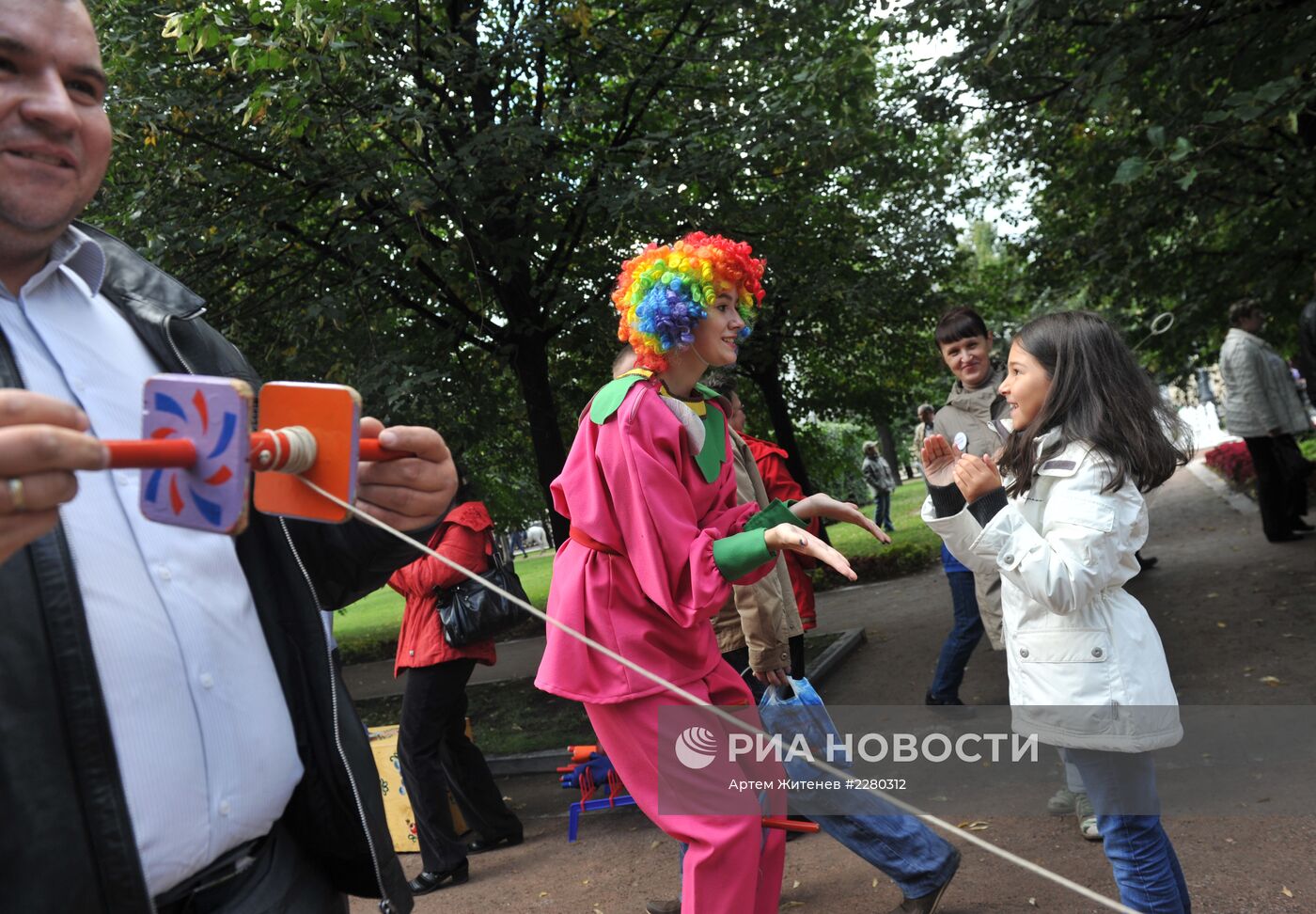 Празднование Дня города в Москве