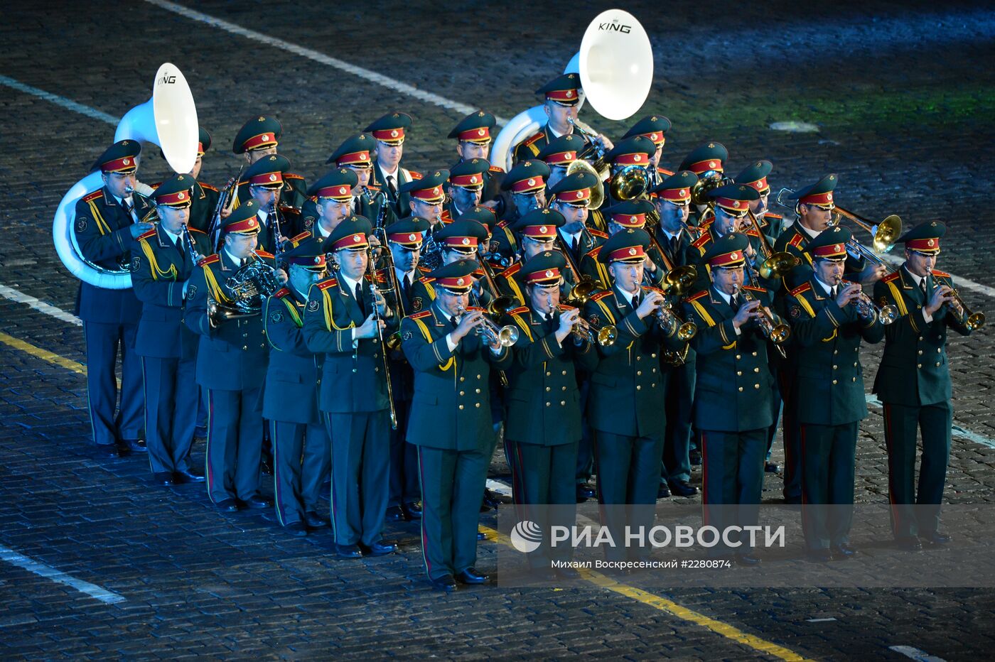 Закрытие фестиваля "Спасская башня"