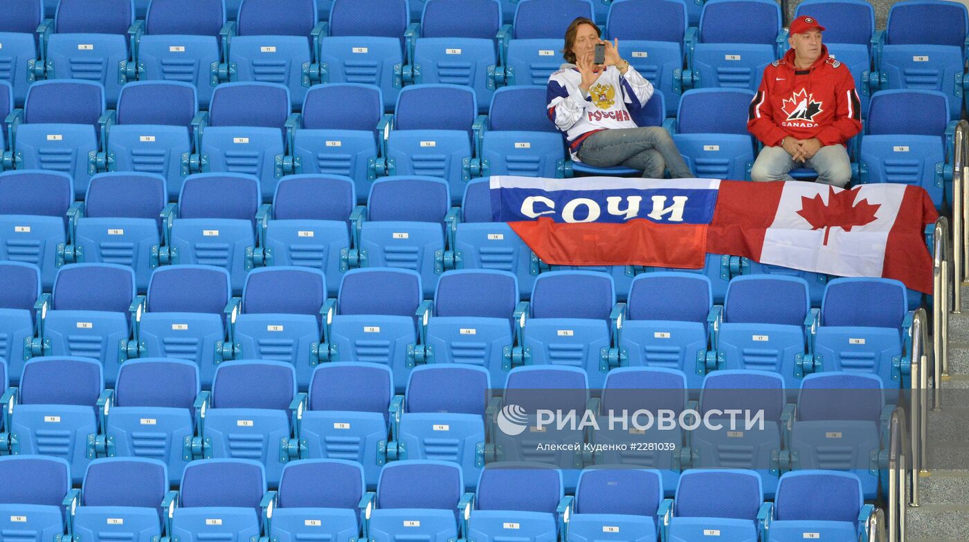 Хоккей. Женщины. Товарищеский матч сборных России и Канады