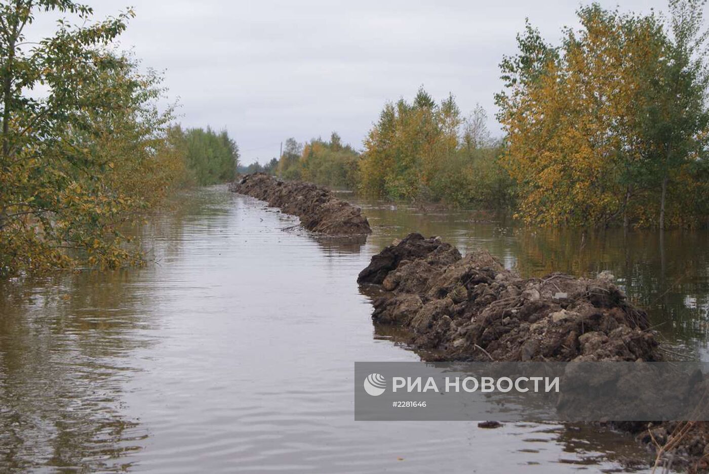 Паводок в районе Комсомольска-на-Амуре