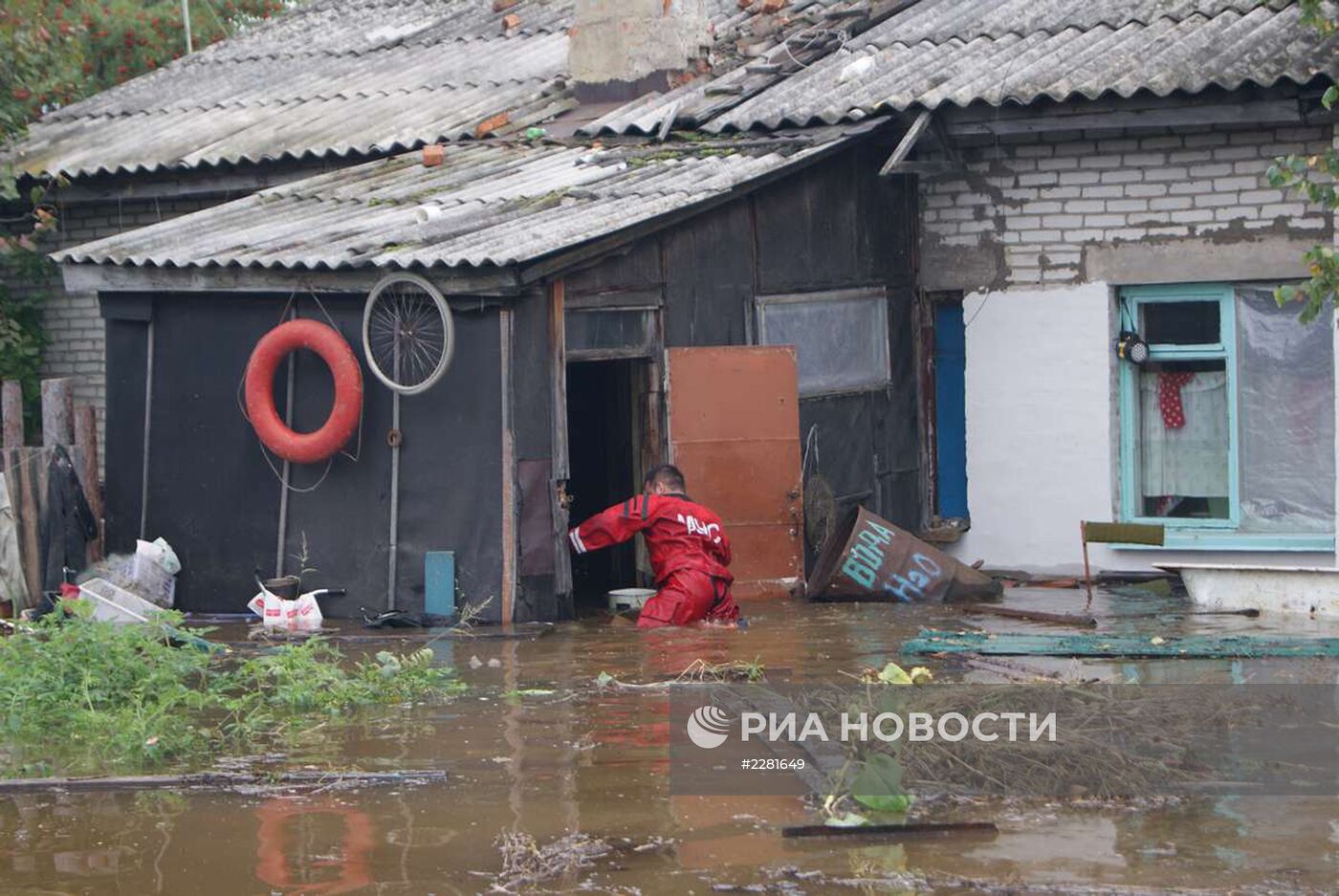 Паводок в районе Комсомольска-на-Амуре