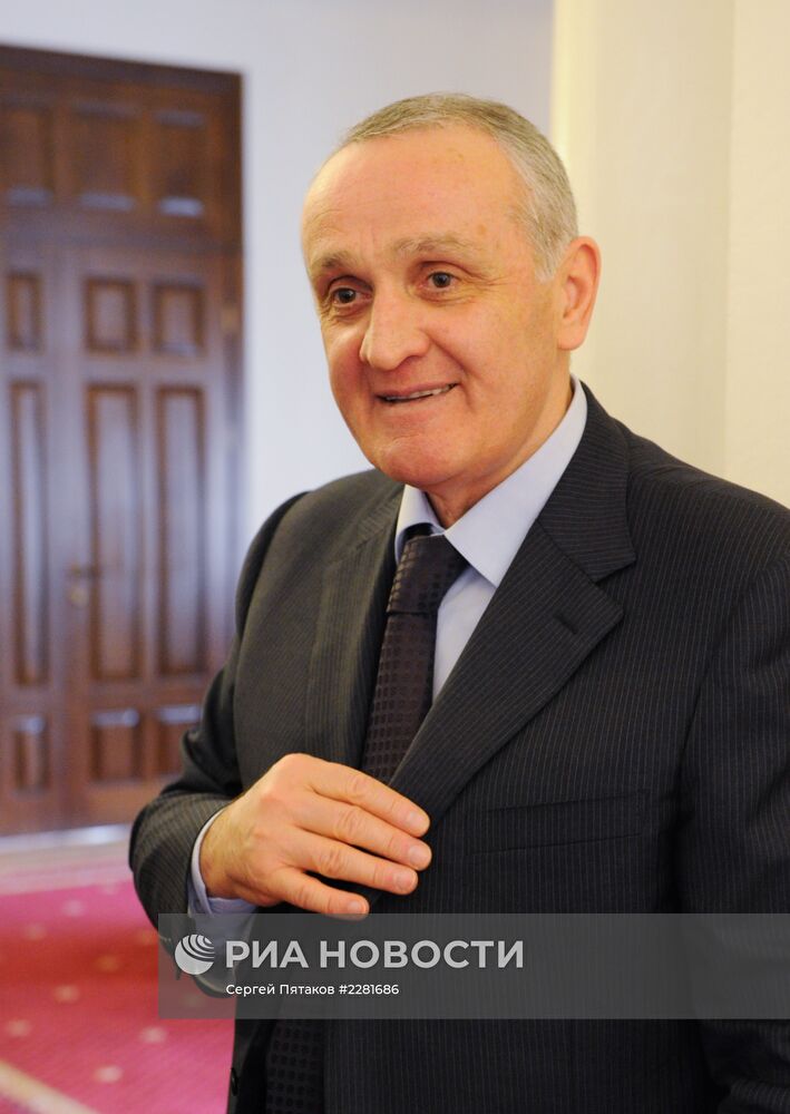 Президент Республики Абхазия Александр Анкваб