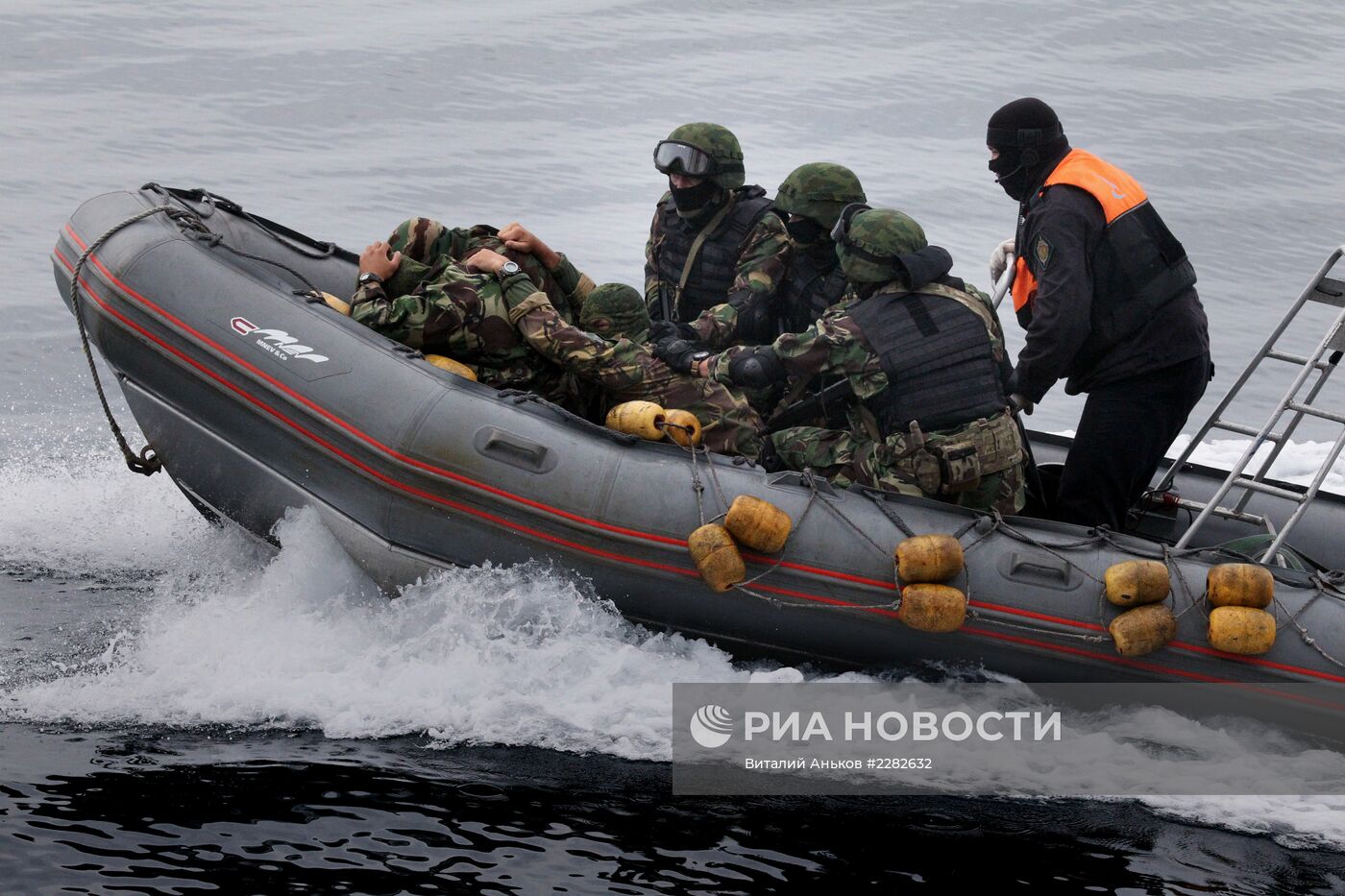 Учения пограничников в Приморском крае