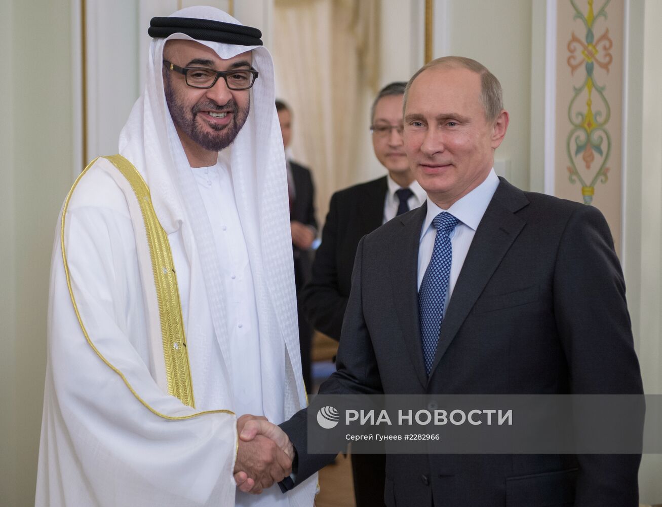 Встреча Владимира Путина и Мухаммеда Аль Нахайяна