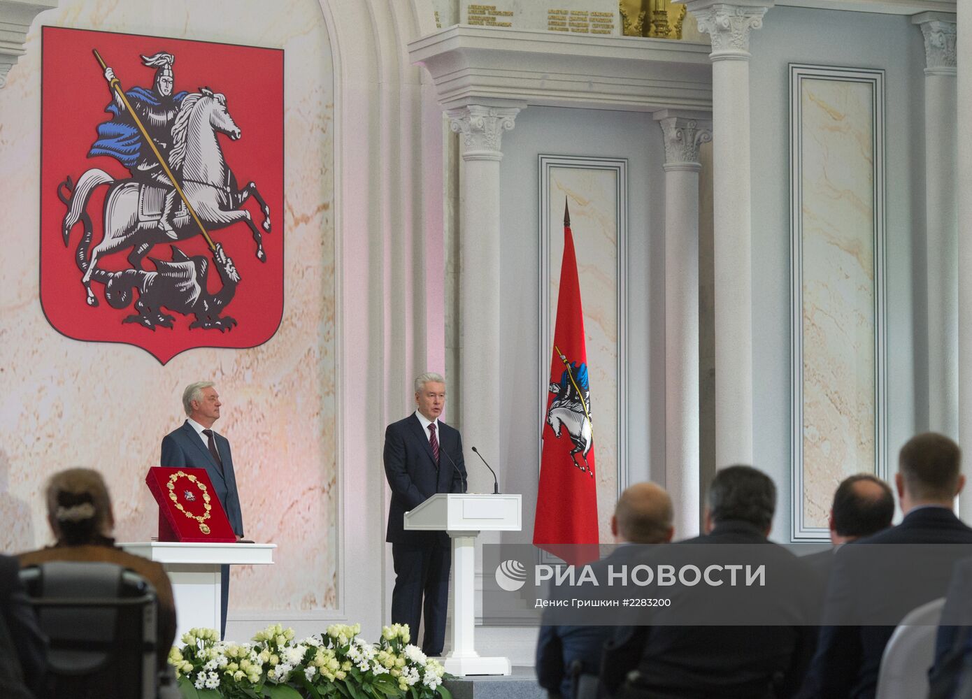 Церемония вступления в должность мэра Москвы С.Собянина