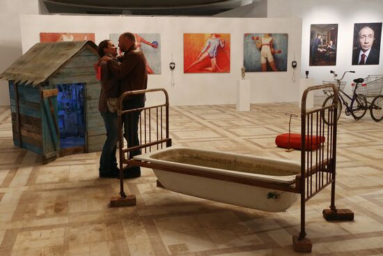 Открытие выставки номинантов "Премии Кандинского"