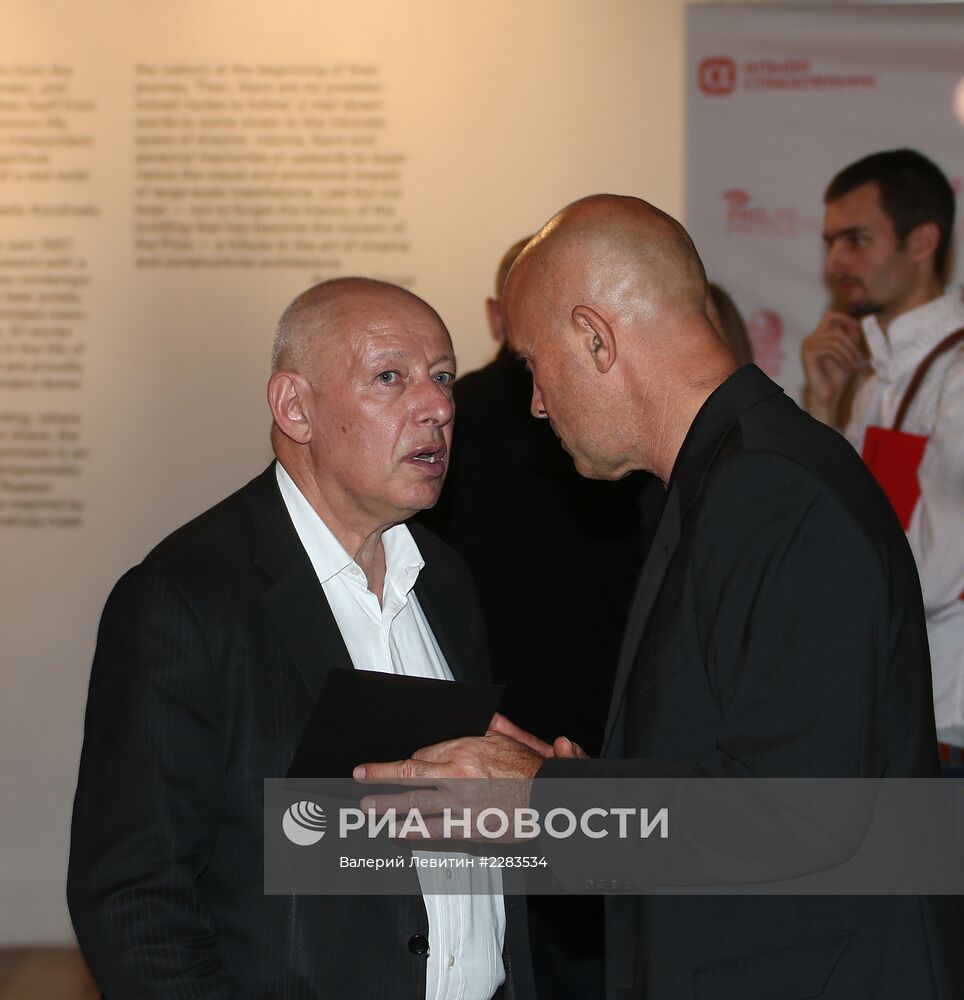 Открытие выставки номинантов "Премии Кандинского"