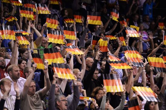 Волейбол. Чемпионат Европы. Женщины. Матч Германия - Бельгия