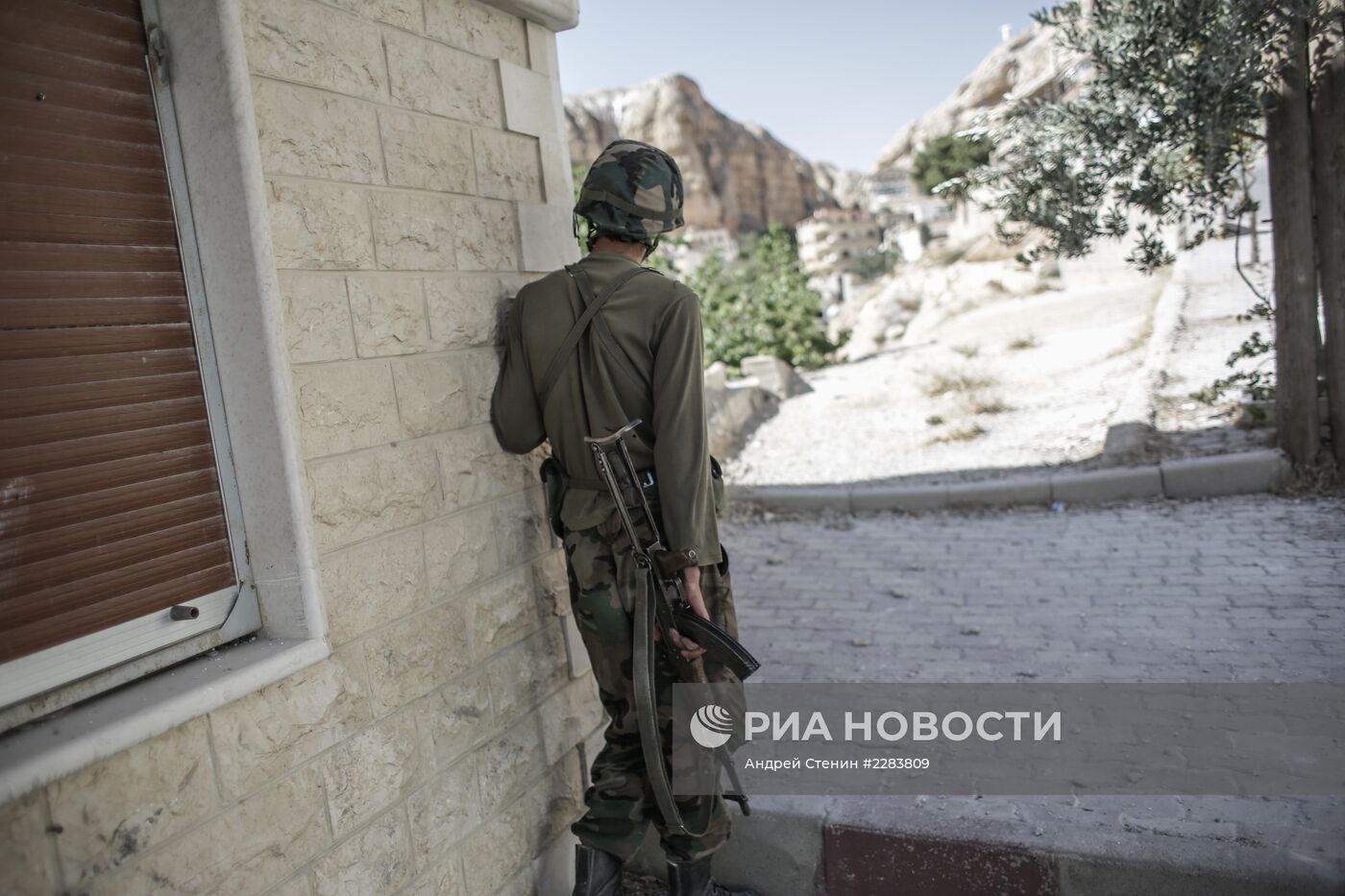 Боевые действия в христианском городе Маалюла