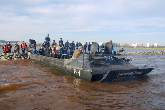 Паводковая ситуация в Комсомольске-на-Амуре