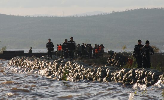 Паводковая ситуация в Комсомольске-на-Амуре