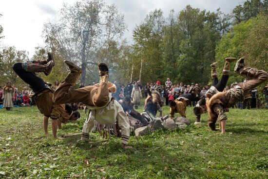 Обрядовый праздник "Алхалалалай" на Камчатке