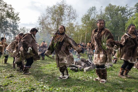 Обрядовый праздник "Алхалалалай" на Камчатке