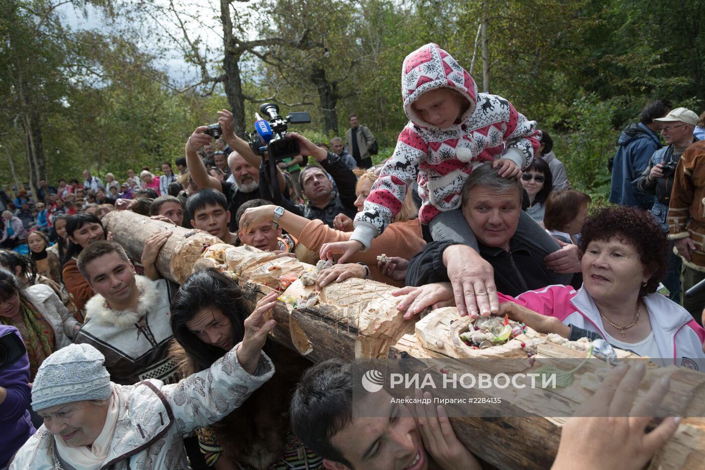 Обрядовый праздник "Алхалалалай" на Камчатке