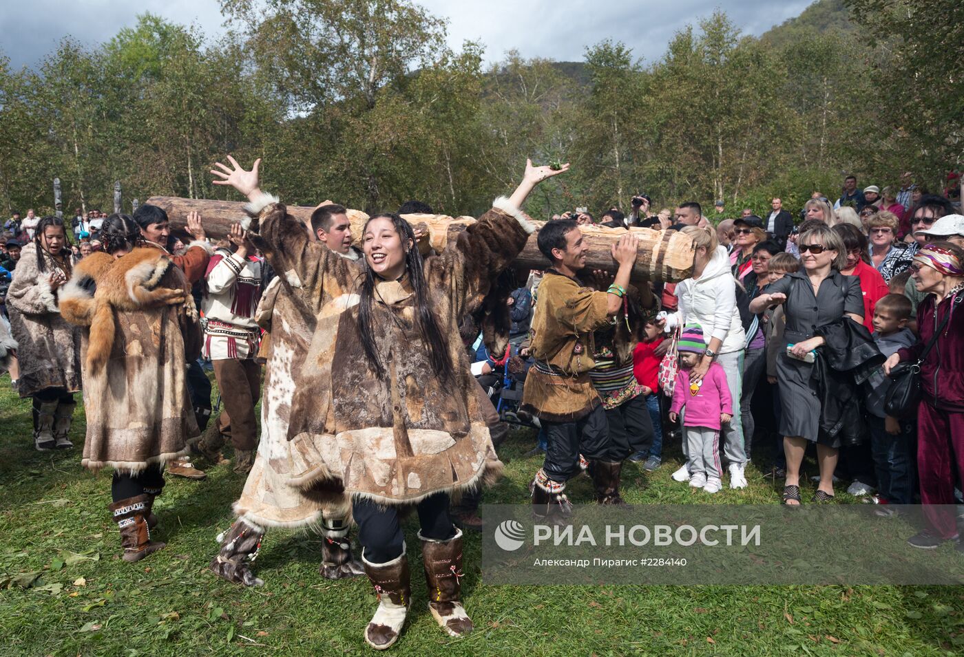 Обрядовый праздник "Алхалалалай" на Камчатке