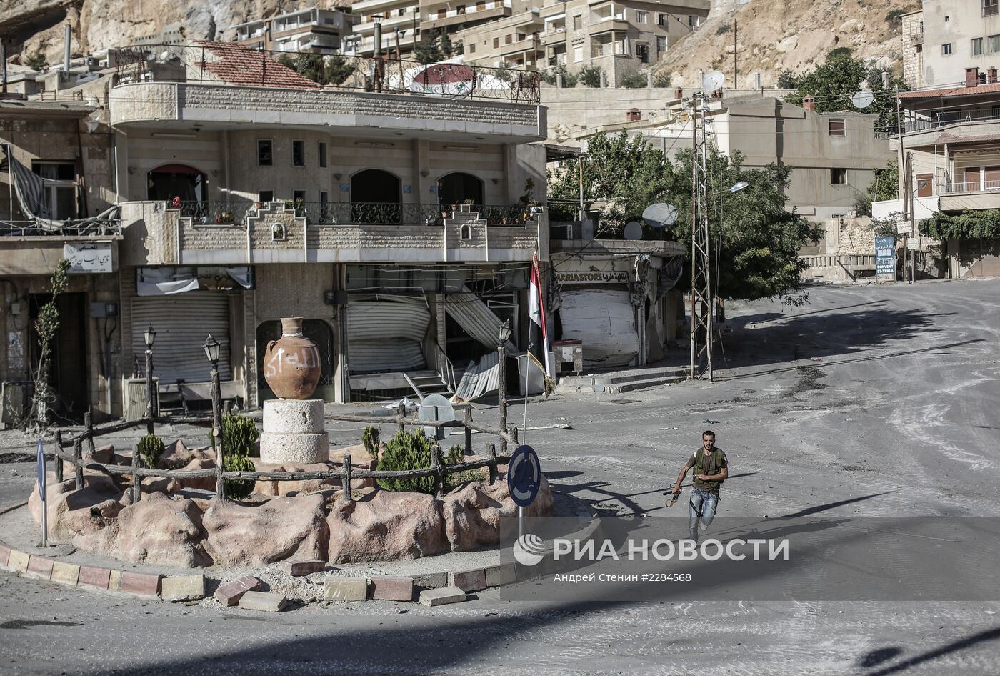 Ситуация в сирийском городе Маалула