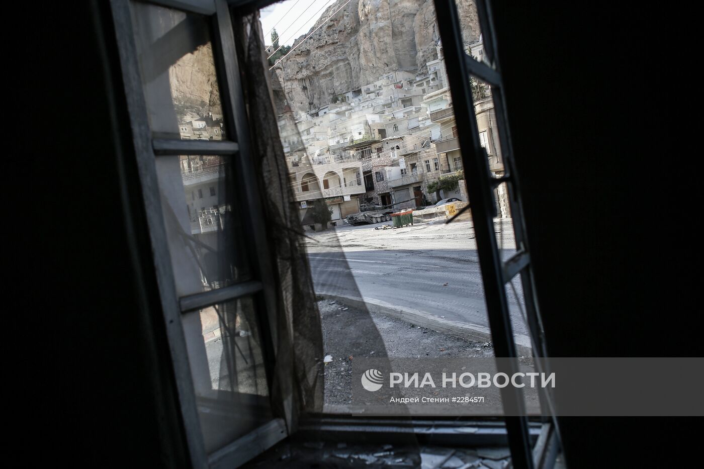 Ситуация в сирийском городе Маалула