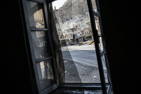 Ситуация в сирийском городе Маалула