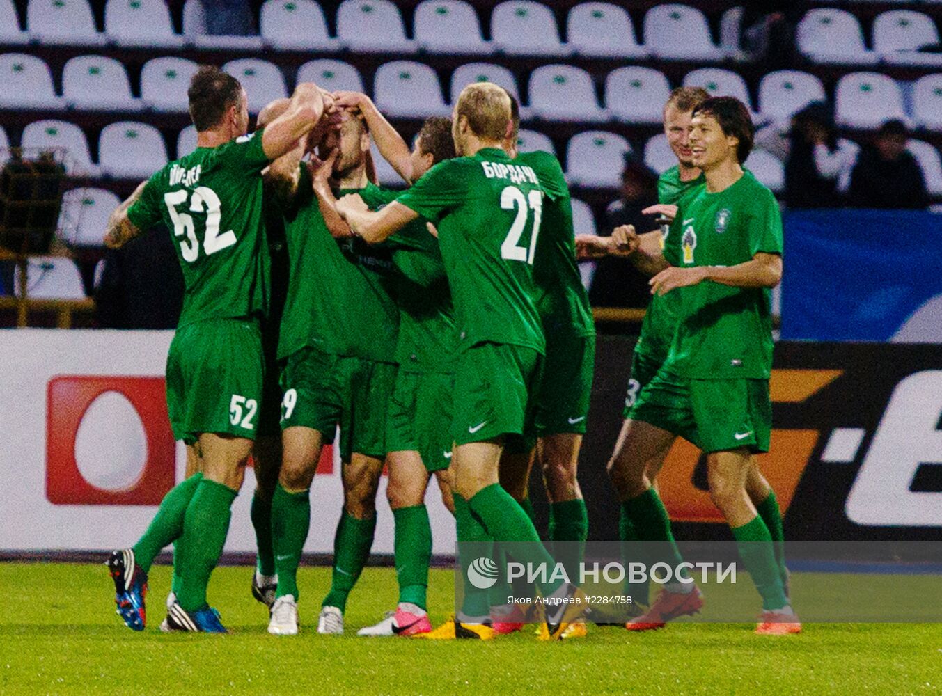 Футбол. РФПЛ. Матч "Томь" - "Анжи"