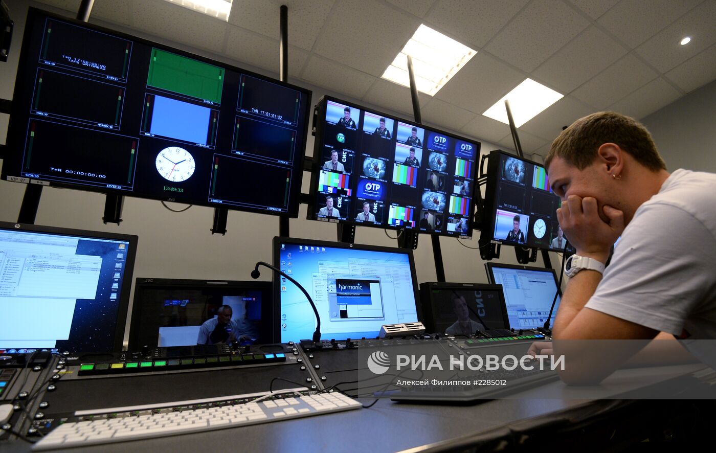 Презентация нового комплекса Общественного телевидения России