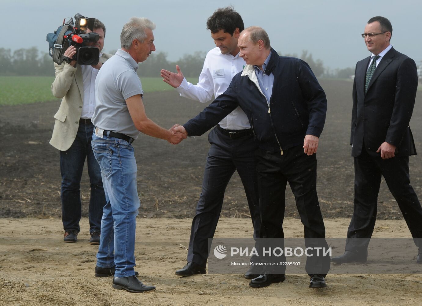 Рабочая поездка В.Путина в Южный федеральный округ