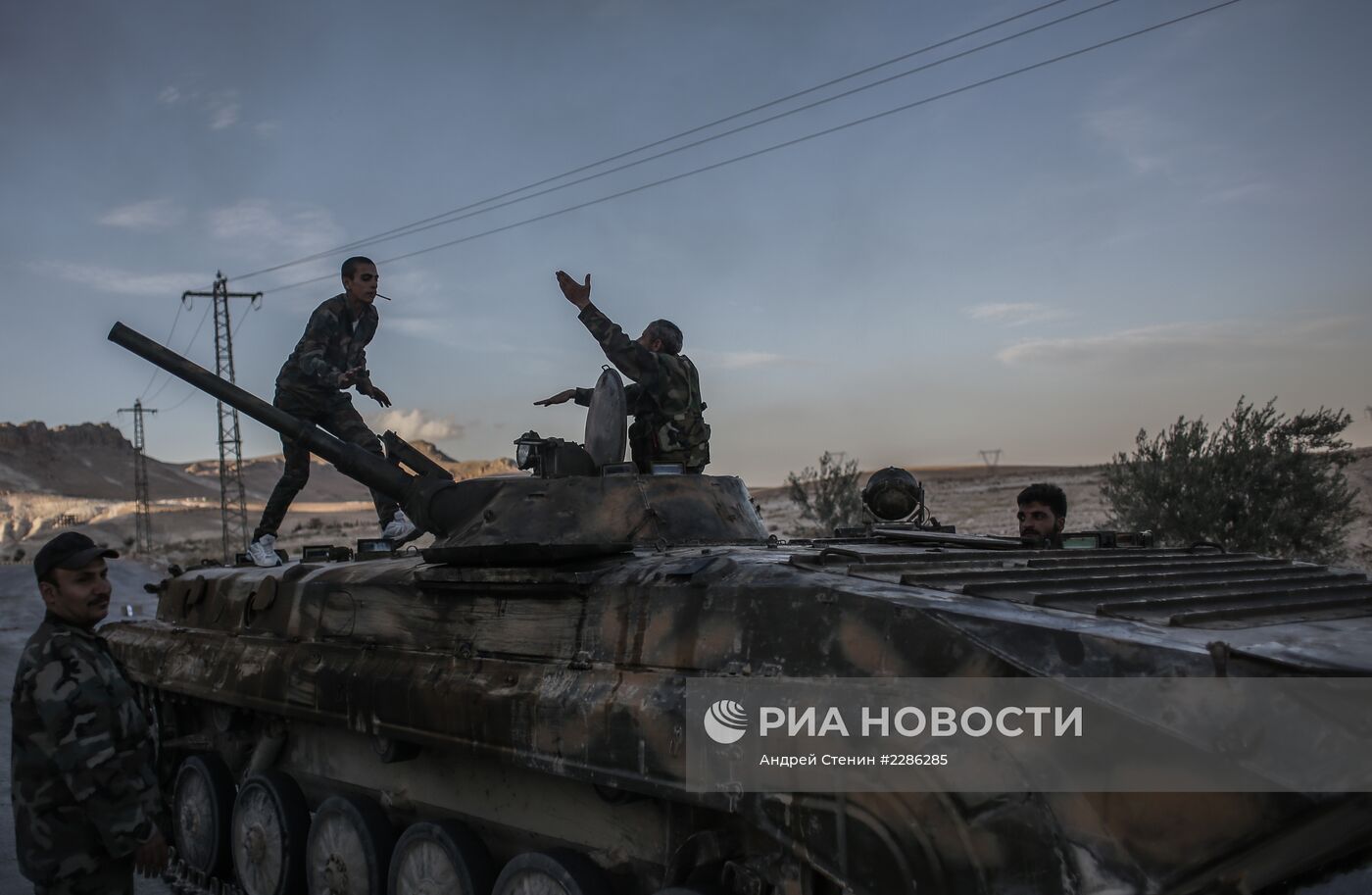 Ситуация в сирийском городе Маалула