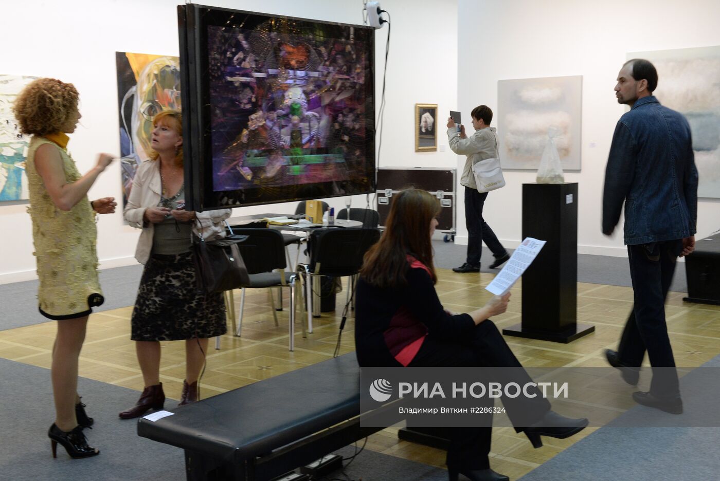 Открытие 17-й международной художественной ярмарки "АРТ Москва"
