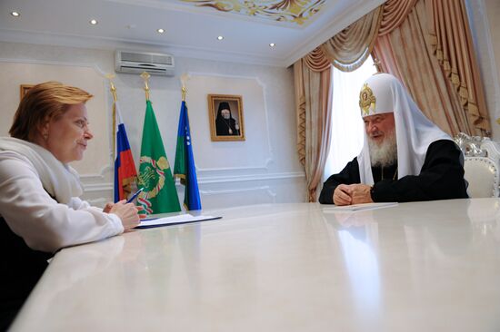Визит патриарха Кирилла в Ханты-Мансийск
