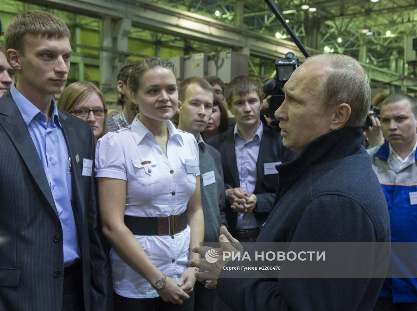 Рабочая поездка В.Путина в Ижевск