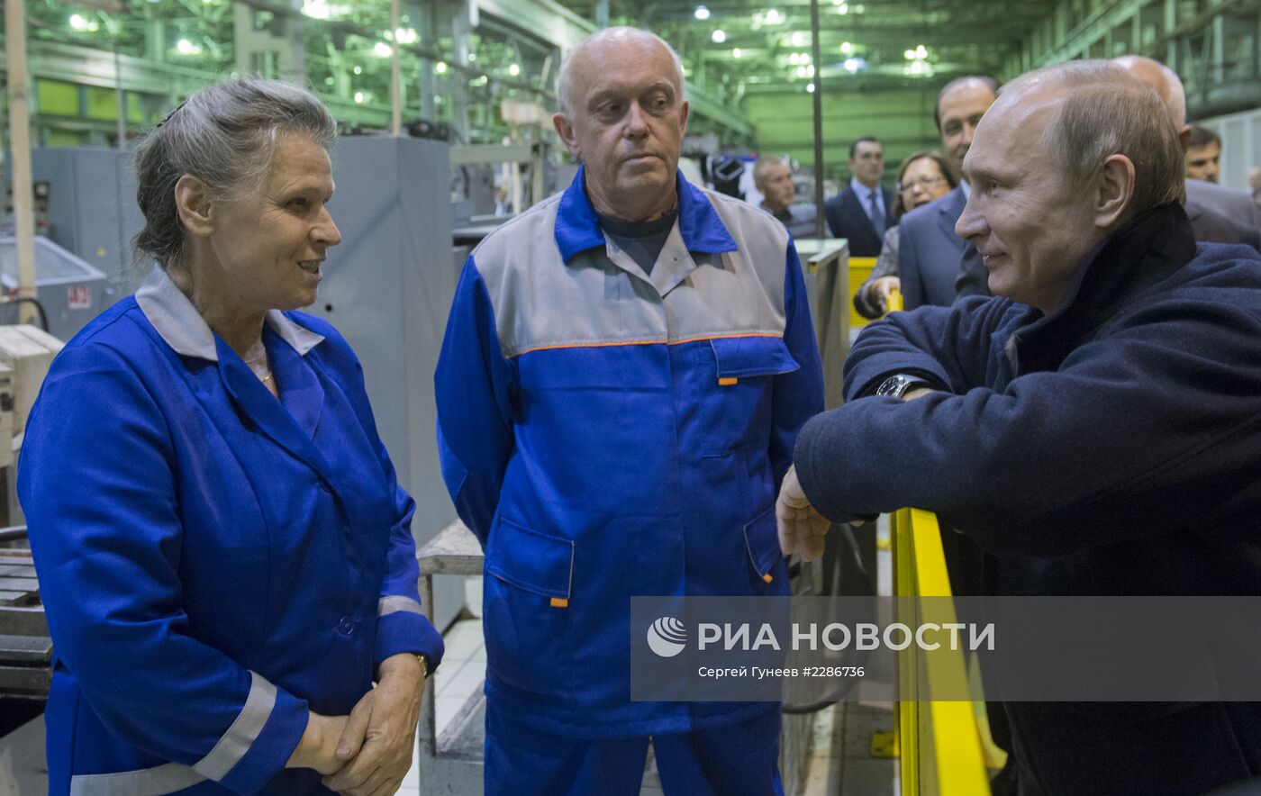 Рабочая поездка В.Путина в Ижевск | РИА Новости Медиабанк