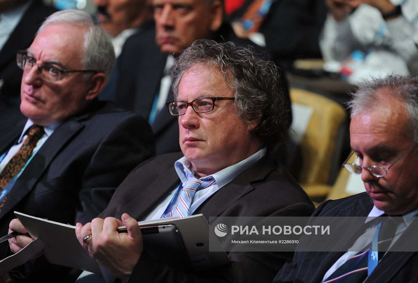 Н.Злобин на заседании дискуссионного клуба "Валдай"
