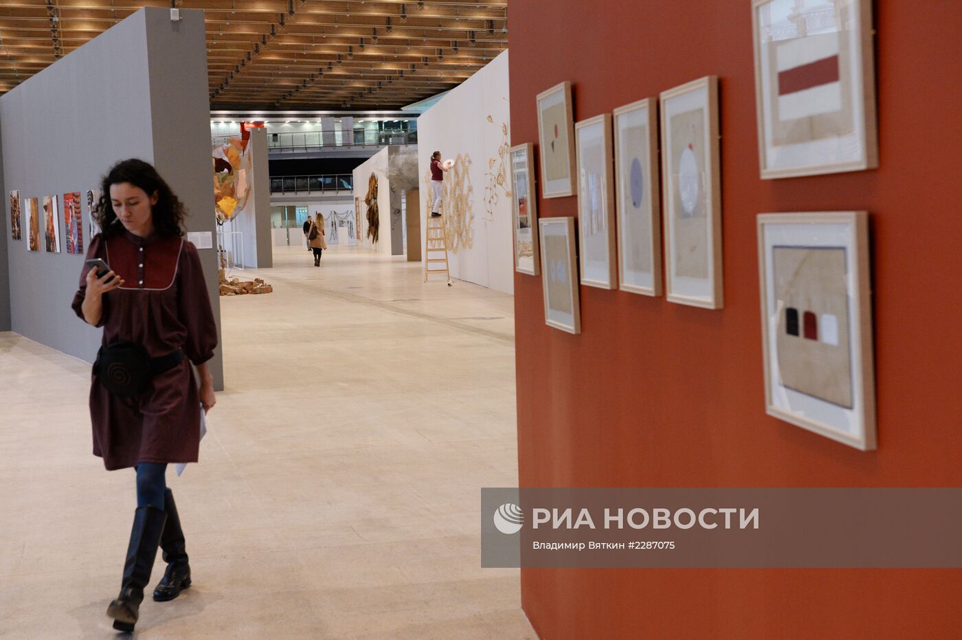 Открытие основного проекта V Московской биеннале