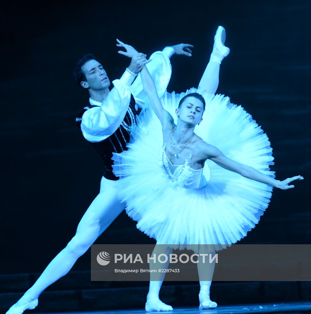 Репетиция балета "Лебединое озеро" в Кремле