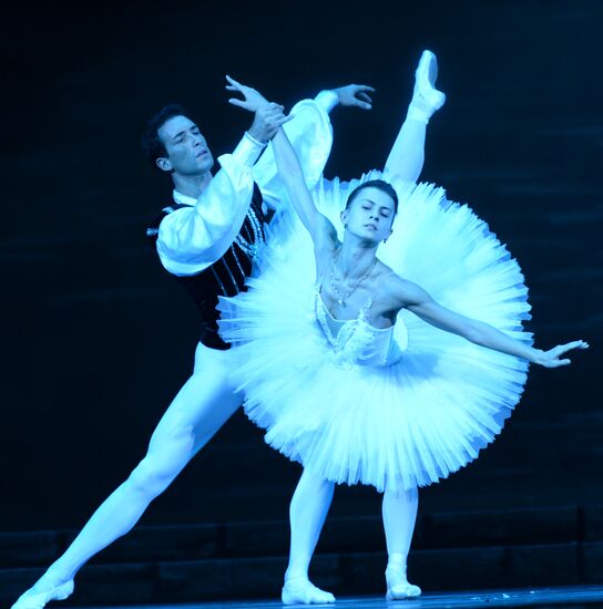 Репетиция балета "Лебединое озеро" в Кремле